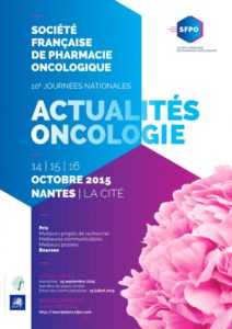 Xèmes Journées Nationales Actualités en Oncologie 2015