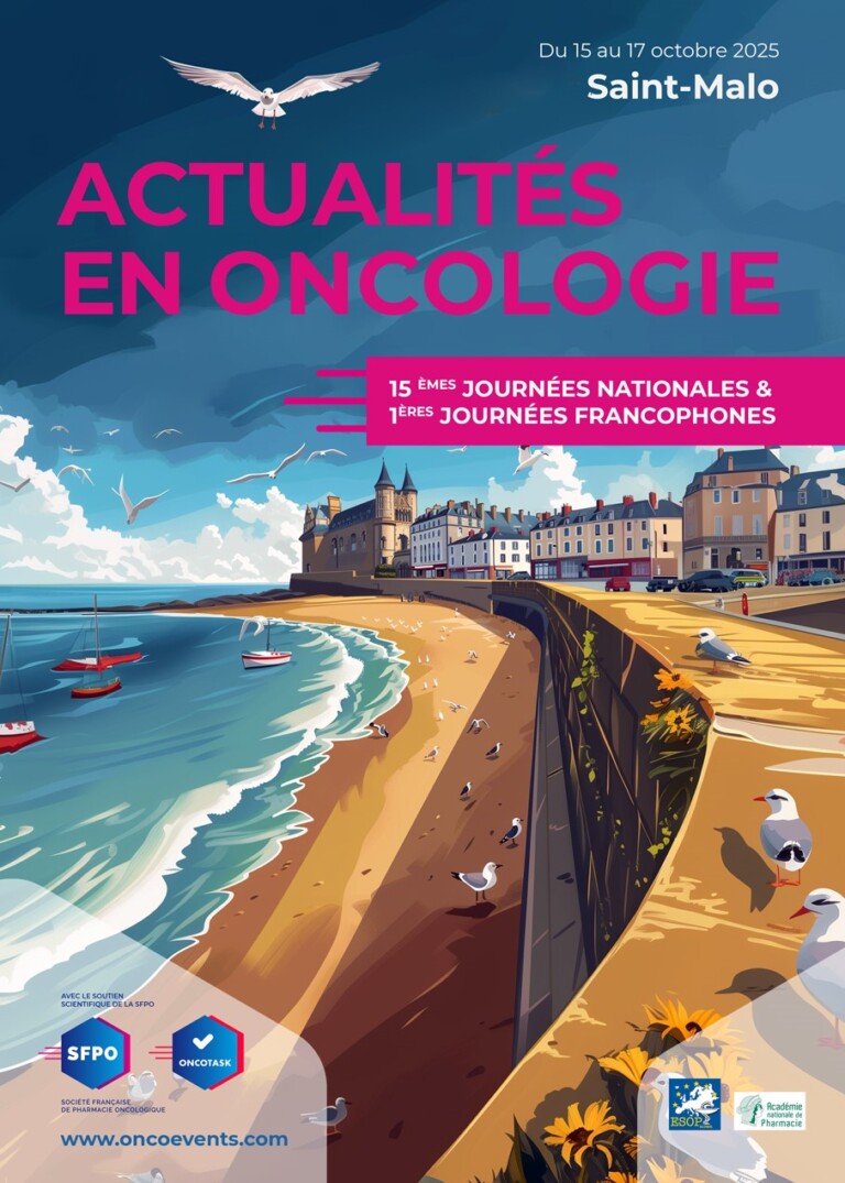 15èmes Journées Nationales et 1ères Journées Francophones Actualités en Oncologie – Saint Malo 2025